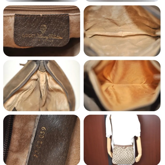 🔥$289 GUCCI GG SUPREME CANVAS LEATHER BAG - Picture 4 of 4